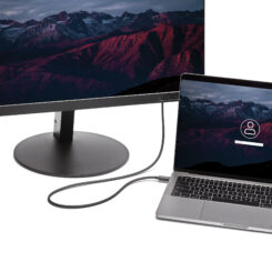 StarTech.com 1m Thunderbolt 3 Kabel, 20Gbps, 100W PD, 4K, Thunderbolt Gecertificeerd, Thunderbolt 4/USB 3.2/DisplayPort Compatibel, Wit - Afbeelding 3