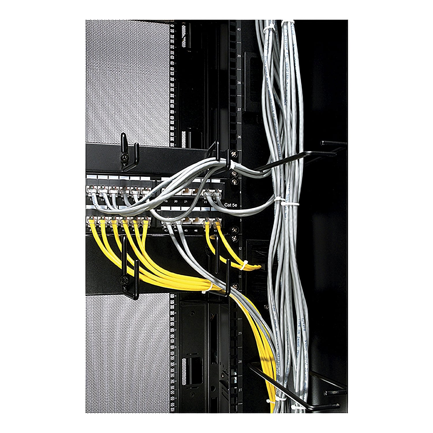 APC Horizontale kabelorganizer 2U - Afbeelding 5