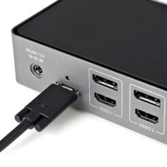 StarTech.com USB-C & USB-A Dock - Hybride Universeel Triple Monitor Laptop Docking Station DisplayPort & HDMI 4K 60Hz - 85W Power Delivery, 6x USB Hub, GbE, Audio - USB 3.1 Gen 2 10Gbps - Afbeelding 6