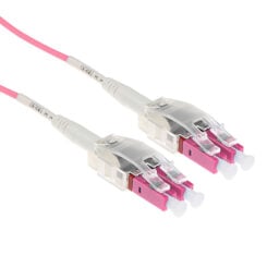 ACT 7 meter Multimode 50/125 OM3 Polarity Twist patchkabel met LC connectoren - Afbeelding 2