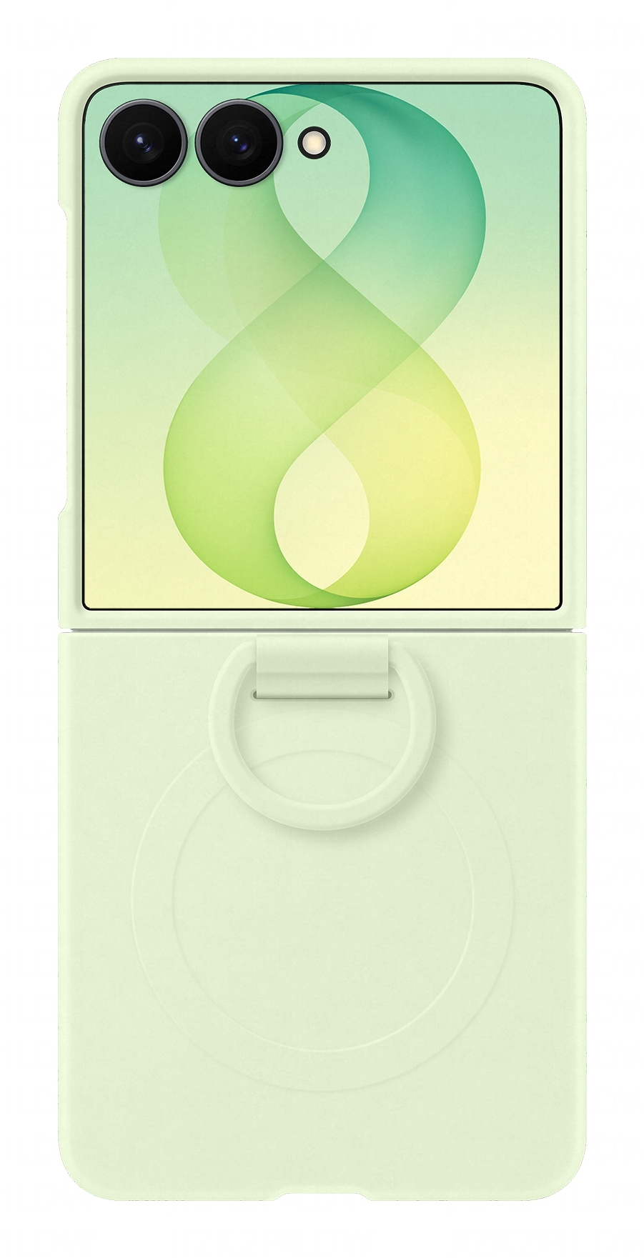 Samsung EF-EF776CGEGWW mobiele telefoon behuizingen 17,5 cm (6.9") Hoes Groen