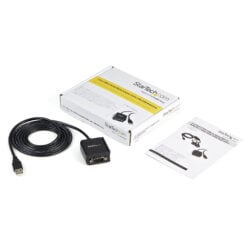 StarTech.com 1,8m 1-Port FTDI USB naar Seriële Adapter Kabel met COM Retentie, USB naar RS232 Converter - TAA - Afbeelding 6