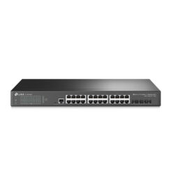 TP-Link JetStream TL-SG3428X netwerk-switch Managed L2+/L3 Gigabit Ethernet (10/100/1000) 1U Zwart - Afbeelding 2