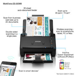Epson WorkForce ES-500WII - Afbeelding 6