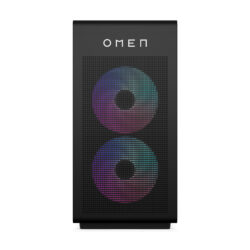 HP OMEN 35L Gaming Desktop GT16-0246nd PC Intel Core Ultra 9 285K 32 GB DDR5-SDRAM 2 TB SSD NVIDIA GeForce RTX 5070 Ti Windows 11 Home Tower AI PC Zwart