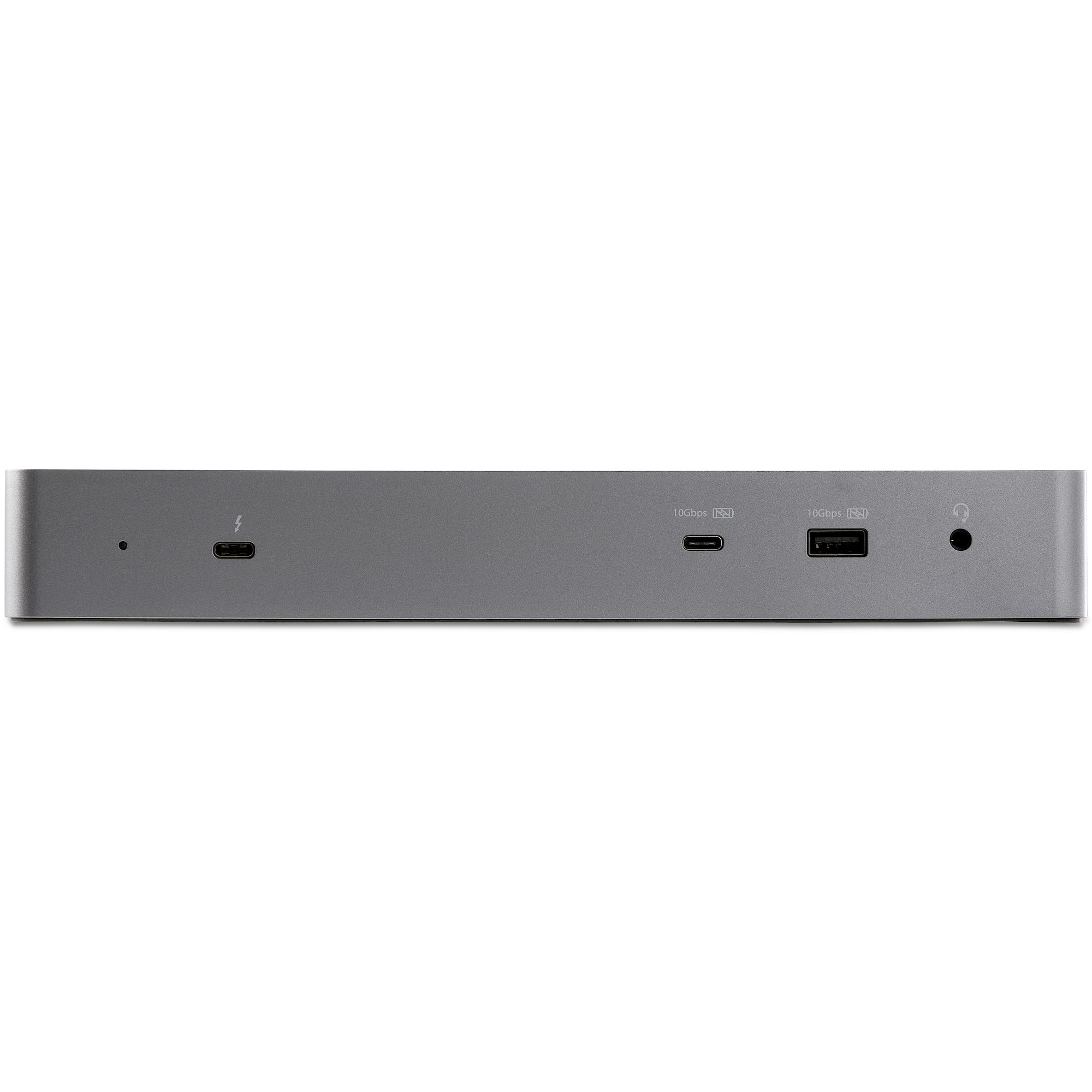 StarTech.com Thunderbolt 3 Dock met USB-C Host Compatibiliteit - Dual 4K 60Hz DisplayPort 1.4 en Dual HDMI 2.0 - Single 8K - TB3/USB-C Laptop Docking Station - 96W PD, 5xUSB - 10Gbps - Afbeelding 4