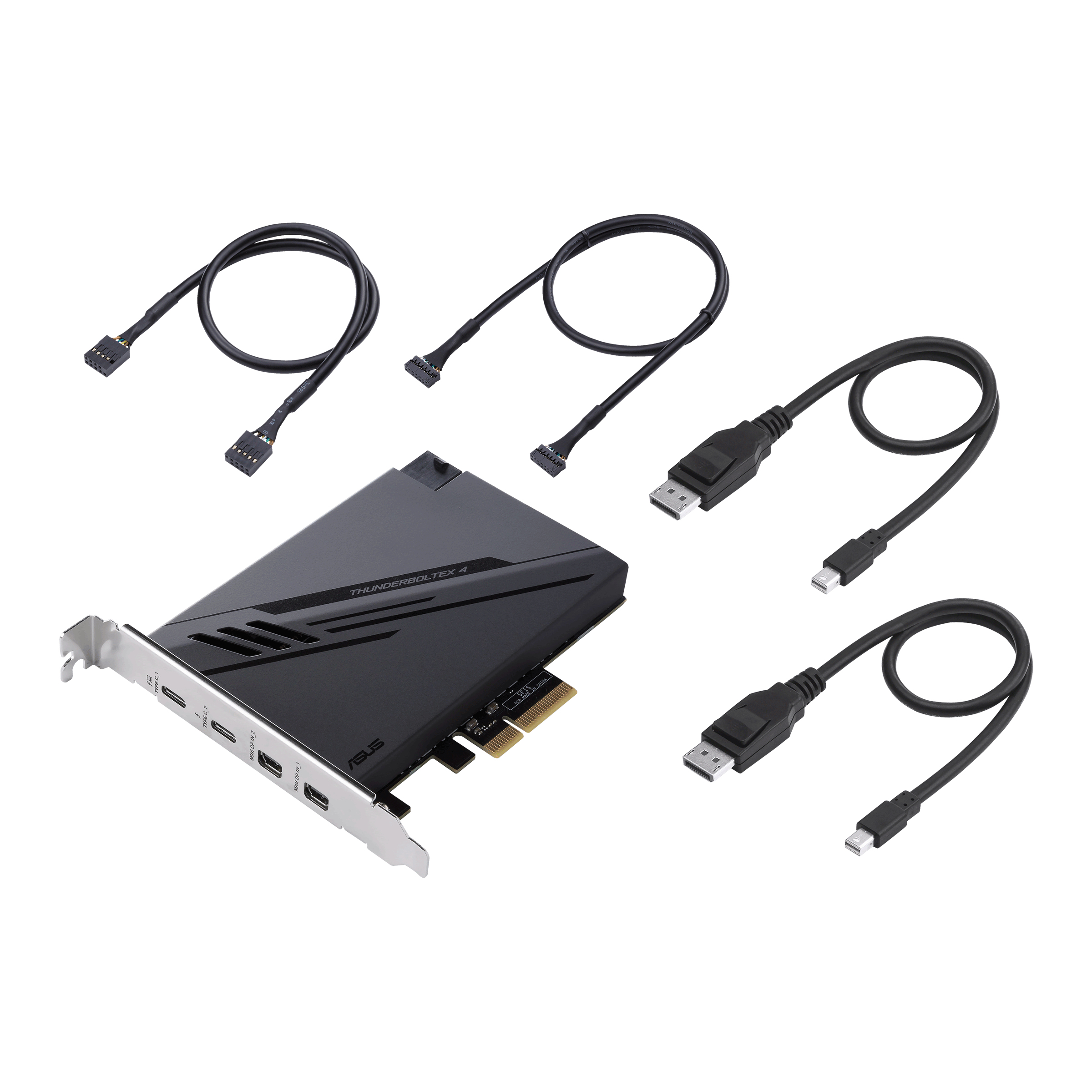 ASUS ThunderboltEX 4 interfacekaart/-adapter Intern Mini DisplayPort, PCIe, Thunderbolt, USB 2.0, USB 3.2 Gen 2 (3.1 Gen 2) - Afbeelding 5