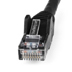 StarTech.com 1m CAT6 Ethernetkabel - Zwart - LSZH - 10 Gigabit 250MHz 100W PoE LAN Internetkabel - Snagless RJ45 10GbE UTP Netwerk Patchkabel met Trekontlasting - CAT 6 , ETL, 24AWG - Afbeelding 3