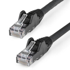 StarTech.com 2m CAT6 Ethernetkabel - Zwart - LSZH - 10 Gb 250MHz 100W PoE Internetkabel - Snagless RJ45 10GbE UTP Netwerk Patchkabel met Trekontlasting - CAT 6 Kabel, ETL, 24AWG