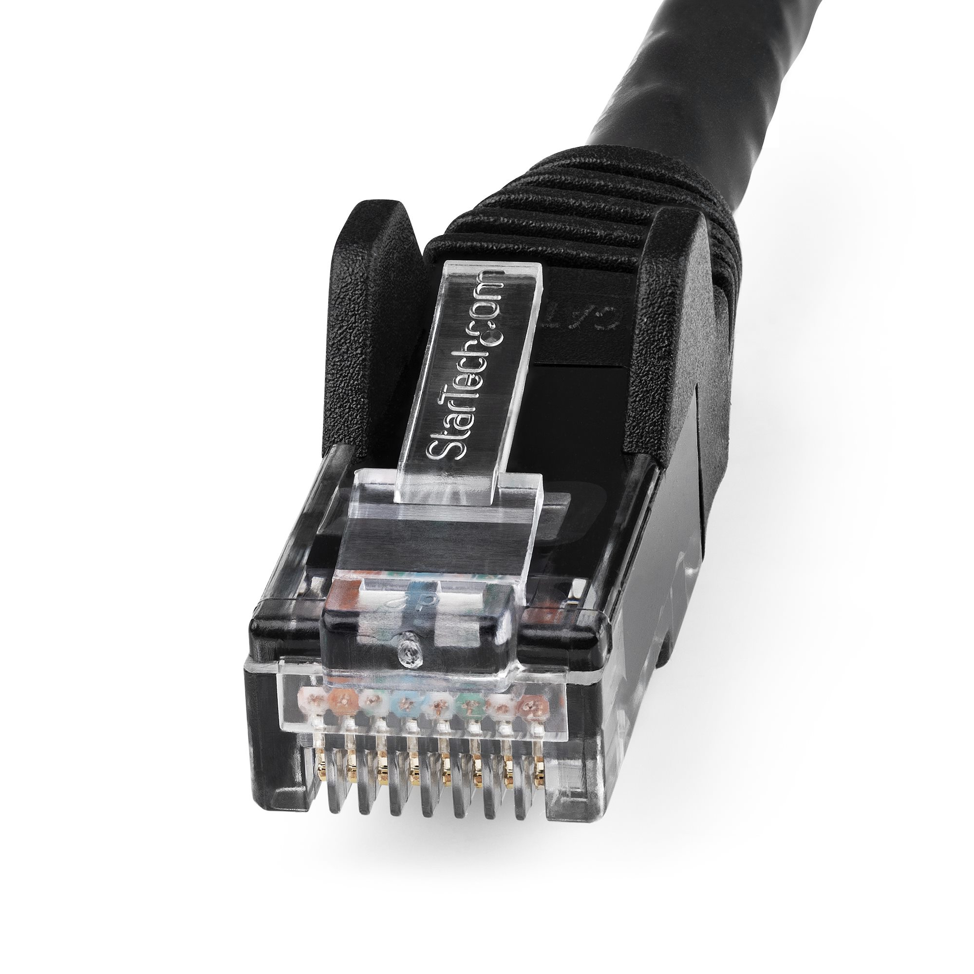 StarTech.com 2m CAT6 Ethernetkabel - Zwart - LSZH - 10 Gb 250MHz 100W PoE Internetkabel - Snagless RJ45 10GbE UTP Netwerk Patchkabel met Trekontlasting - CAT 6 Kabel, ETL, 24AWG - Afbeelding 3