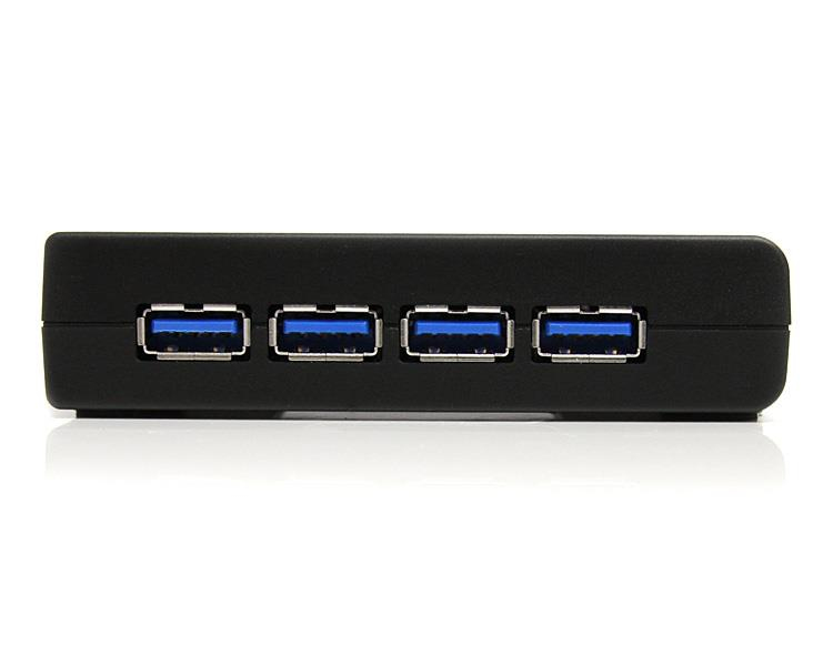 StarTech.com 4-poort SuperSpeed USB 3.0 Hub Zwart - Afbeelding 3