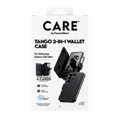 PanzerGlass CARE™ by ® Tango 2-in-1 Wallet Case w. Qi Samsung Galaxy S26 Ultra mobiele telefoon behuizingen Hoes Transparant - Afbeelding 4