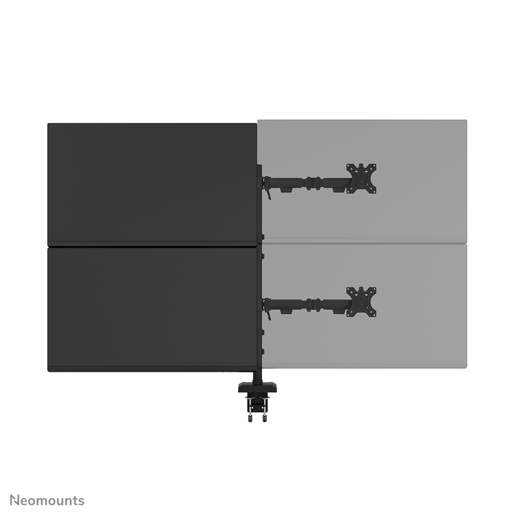 Neomounts DS60-600BL2-2 Quadruple monitorarm voor vier schermen 10-32" - Afbeelding 6