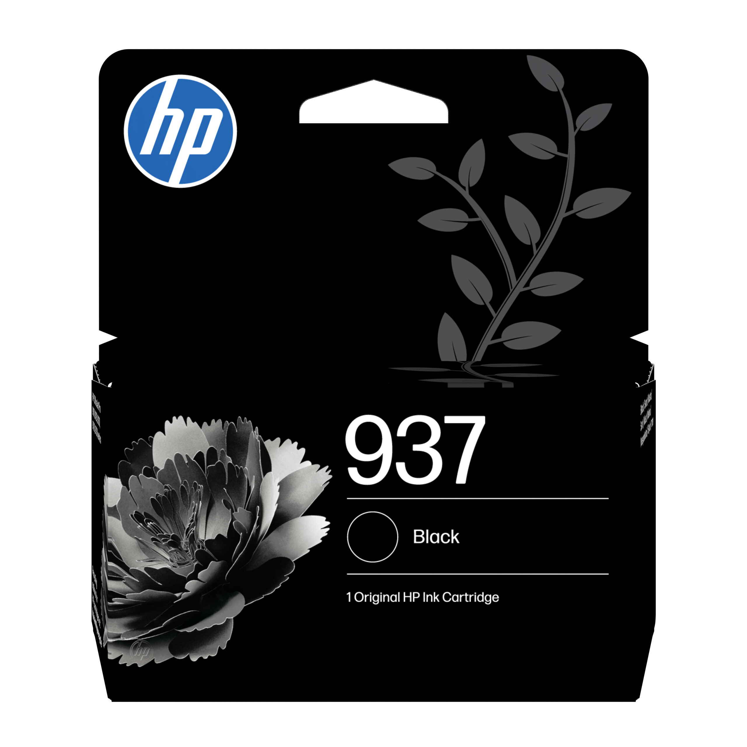 HP 937 originele zwarte inktcartridge
