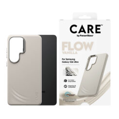 PanzerGlass CARE™ by ® Flow Case Vanilla w. Qi Samsung Galaxy S26 Ultra mobiele telefoon behuizingen Hoes Beige - Afbeelding 3