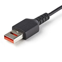 StarTech.com 1m Data Blocker Kabel – USB-A naar USB-C Secure Charging Kabel – No-Data Power-Only Oplaadkabel voor Telefoon/Tablet – USB Protector Data Blocker Adapter Kabel - Afbeelding 4