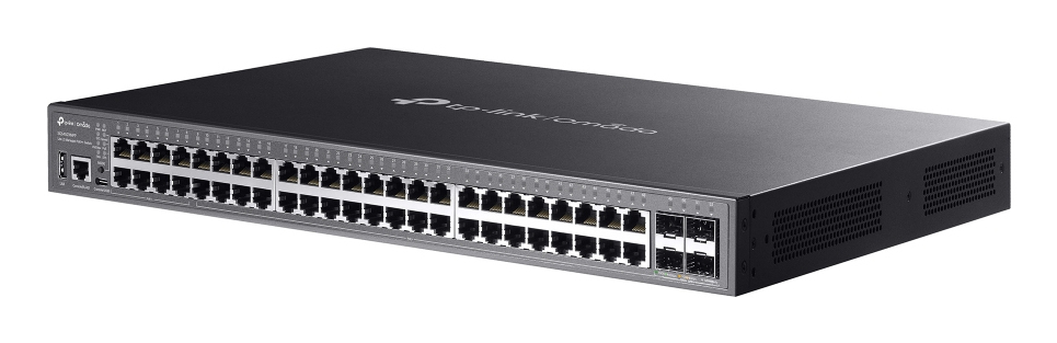 TP-Link Omada SG5452XMPP netwerk-switch Managed L3 Gigabit Ethernet (10/100/1000) Power over Ethernet (PoE) Zwart - Afbeelding 4