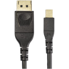 StarTech.com 2m Mini DisplayPort naar DisplayPort 1.4 VESA Certified Kabel - 8K 60Hz HBR3 HDR - Super UHD mDP naar DP 1.4 - Slim (34 AWG) Ultra HD 4K 120Hz - Video/Monitorkabel - Afbeelding 3