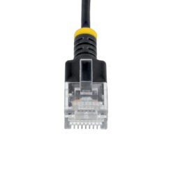 StarTech.com 50cm Ultra Dunne Cat6a Netwerkkabel, Zwart, UTP, 34AWG Pure Koperdraad, Dunne RJ45 Patchkabel, Individueel Getest - Afbeelding 5