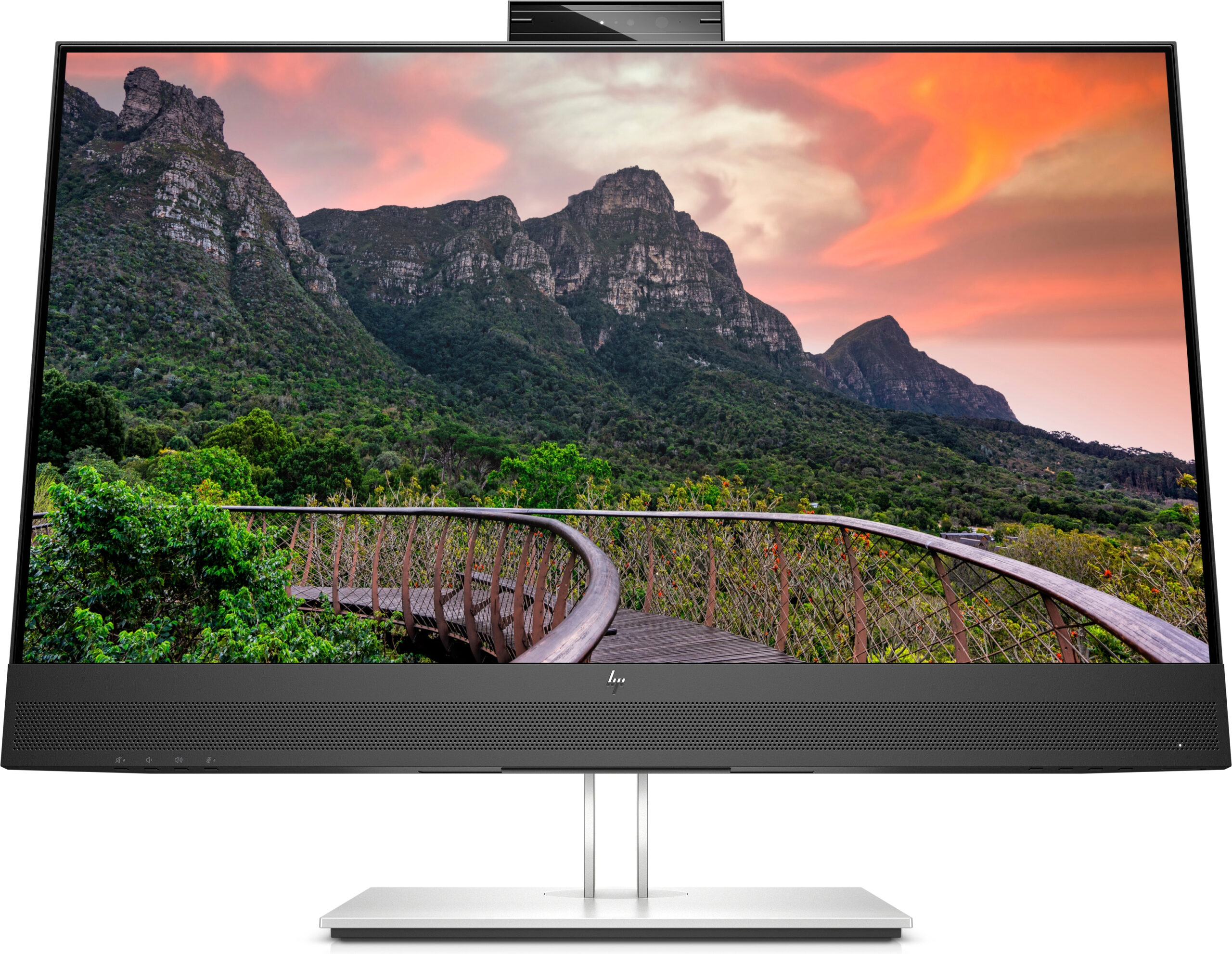 HP E-Series E27m G4 QHD USB-C conferentiemonitor - Afbeelding 2