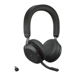 Jabra Evolve2 75 Headset Draadloos Hoofdband Kantoor/callcenter USB Type-C Bluetooth Oplaadhouder Zwart - Afbeelding 4