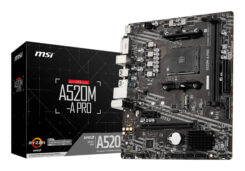MSI A520M-A PRO moederbord AMD A520 Socket AM4 micro ATX - Afbeelding 2