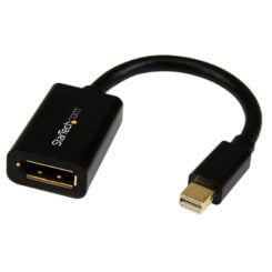 StarTech.com Mini DisplayPort naar DisplayPort Adapter - 4K x 2K UHD Video - Mini DP to DP Convertor - Mini DisplayPort naar DisplayPort 1.2 Adapter - mDP PC/Computer naar DP Monitor/Scherm