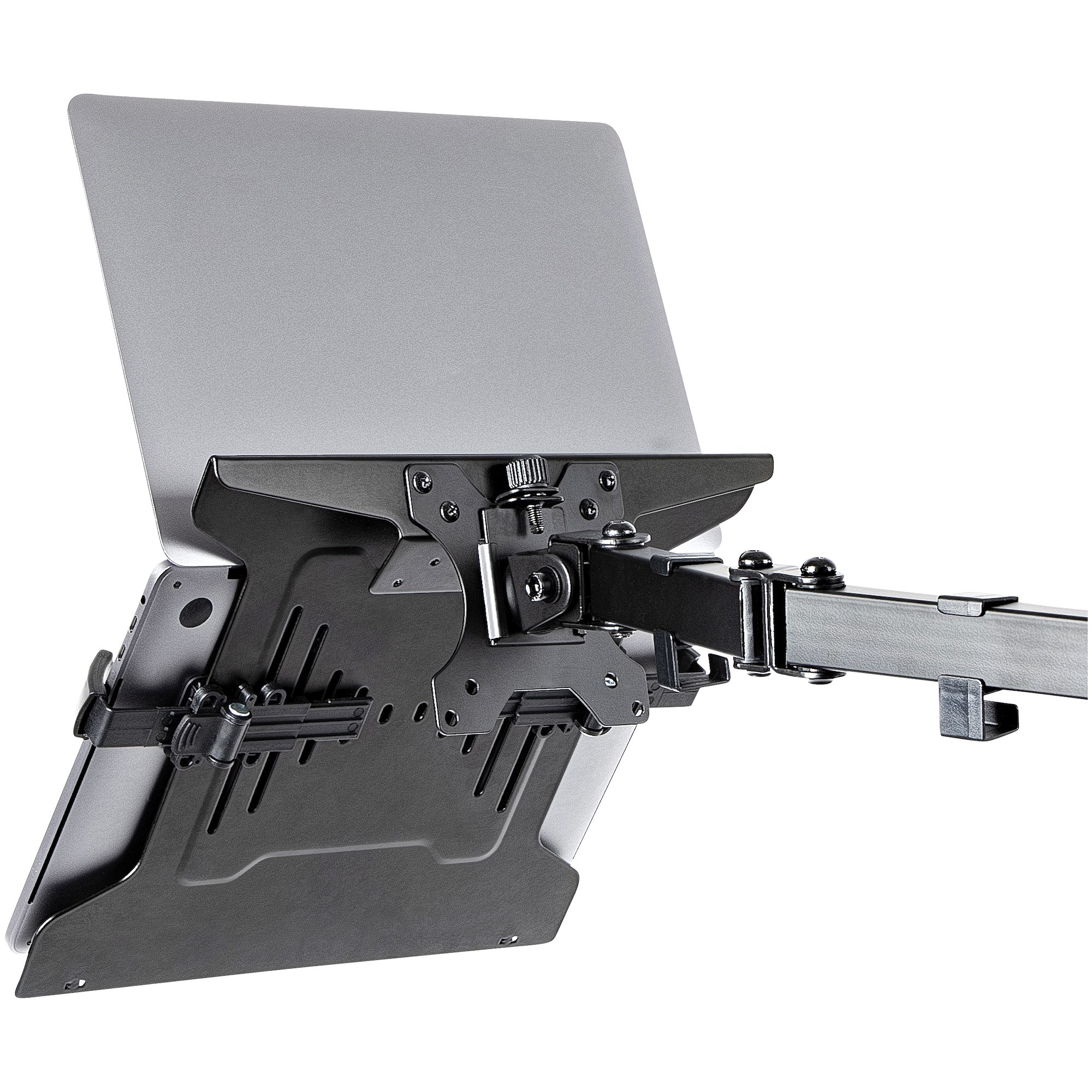 StarTech.com VESA Laptophouder, Verstelbare Notebook Tray voor Monitorarm (4.5kg), 75x75 & 100x100 VESA Montagegaten, Geventileerd, Bureau Laptop Steun/Beugel/Lade - Afbeelding 6