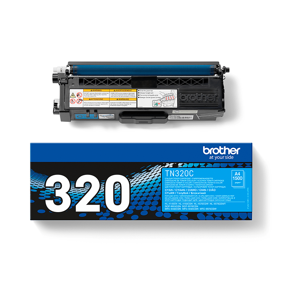 Brother TN-320C tonercartridge 1 stuk(s) Origineel Cyaan - Afbeelding 5