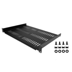 StarTech.com 1U Rack Shelf - Universele Geventileerde 19 inch Server Rack Plank/Lade voor AV/Data/Netwerk Apparatuur – Cantilever/Uitkragende Ligger – Duurzaam Ontwerp – Max. 25kg - Diepte 30 cm (12”) - Afbeelding 6