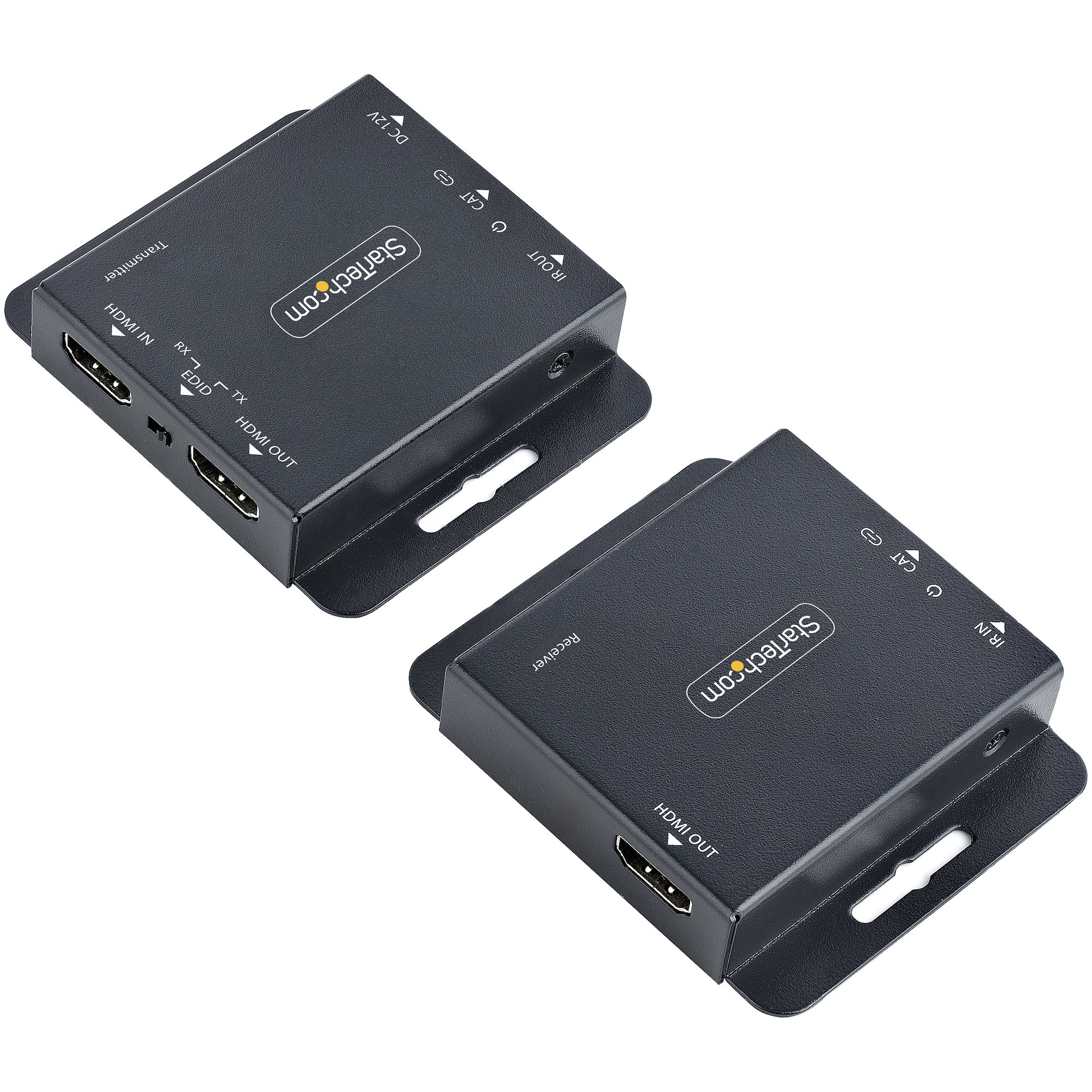 StarTech.com 4K HDMI Extender over CAT6/CAT5 Ethernet Kabel, 4K 30Hz of 1080p 60Hz Video Extender, HDMI over Ethernet Kabel, HDMI Zender en Ontvanger Kit, IR Afstandsbediening - Afbeelding 6