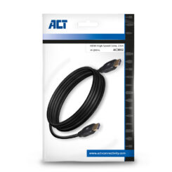 ACT 2,5 meter HDMI 4K High Speed kabel v2.0 HDMI-A male - HDMI-A male - Afbeelding 3