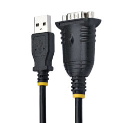 StarTech.com 1m USB Serial Converter Kabel, DB9 Male RS232 naar USB Converter, Prolific Chipset, USB naar Serieel Adapter voor PLC/Printer/Scanner/Switch, USB naar COM Poort Adapter, Windows/Mac - Afbeelding 3