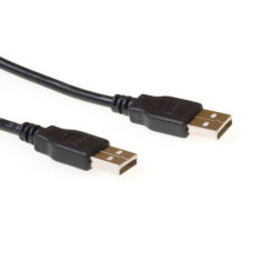 ACT USB 2.0 A male - USB A male 1,80 m - Afbeelding 2