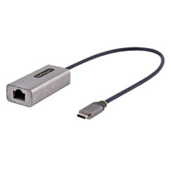 StarTech.com USB-C naar Gigabit Ethernet Adapter, USB 3.0 naar Ethernet Netwerkadapter, USB Type C naar RJ45 LAN Netwerkadapter (GbE), 30cm Kabel, Driverloze Installatie