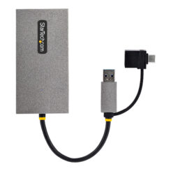 StarTech.com USB naar HDMI Adapter, USB 3.0 naar Dual HDMI Converter, USB A/C naar 2x HDMI Schermen (1x 4K30Hz, 1x 1080p), Geïntegreerde USB-A naar C Dongle, 11cm Kabel, Windows & macOS - Afbeelding 6