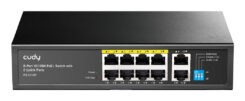 Cudy FS1010P netwerk-switch Unmanaged Fast Ethernet (10/100) Power over Ethernet (PoE) Zwart