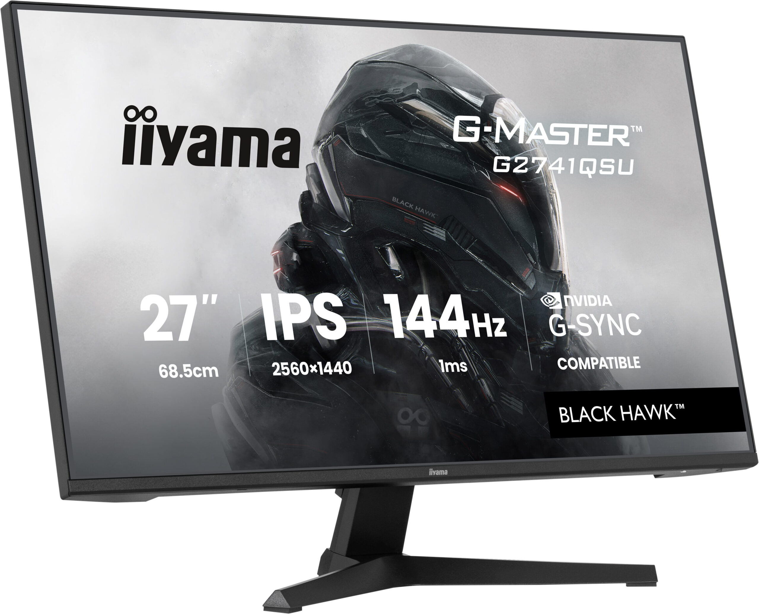 iiyama G-MASTER G2741QSU-B1 computer monitor 68,6 cm (27") 2560 x 1440 Pixels 4K Ultra HD QLED Zwart - Afbeelding 5