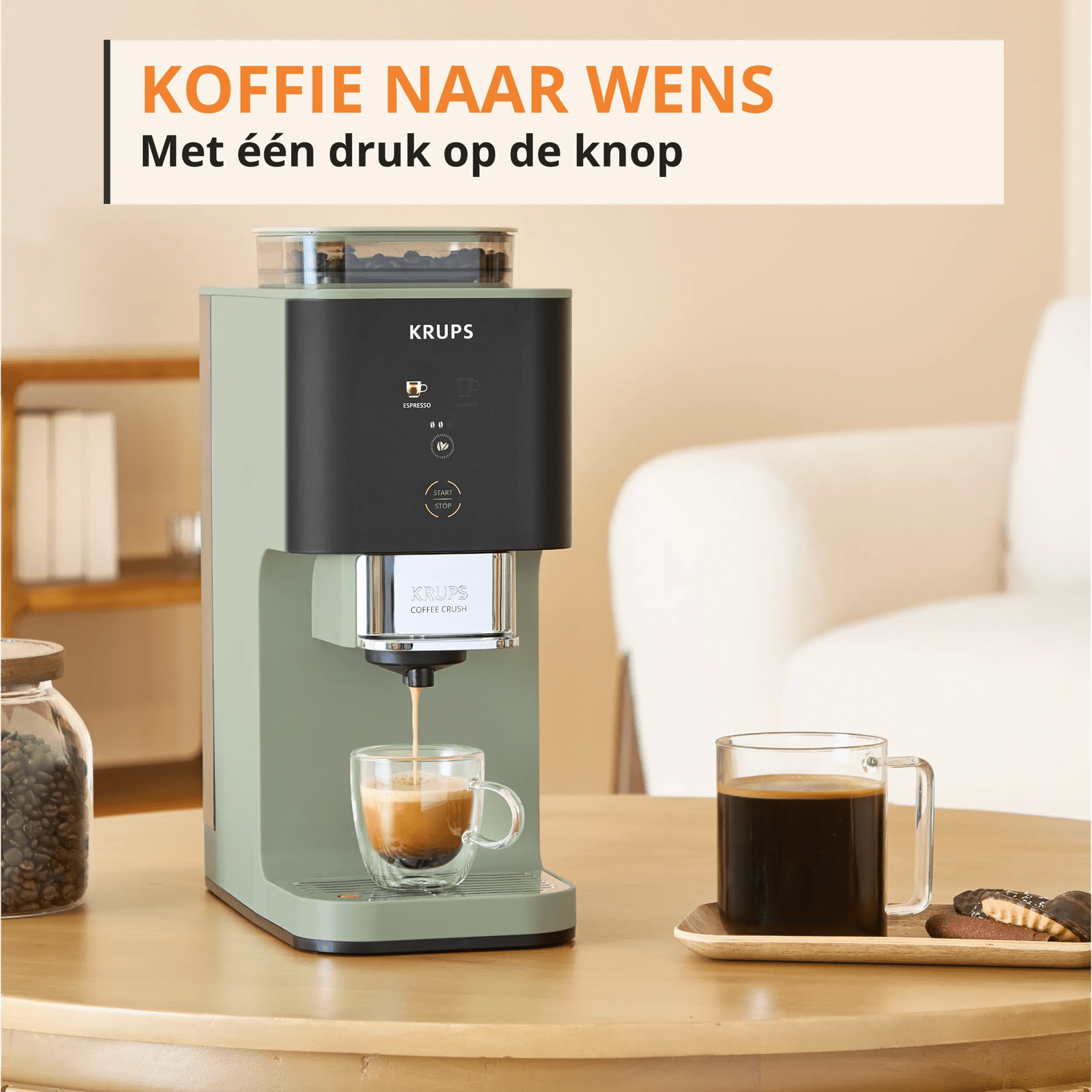 Krups Coffee Crush Edition Coffee Crush SA401L automatische koffiemachine - Afbeelding 4