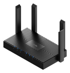 Cudy WR3000 draadloze router Gigabit Ethernet Dual-band (2.4 GHz / 5 GHz) Zwart - Afbeelding 3
