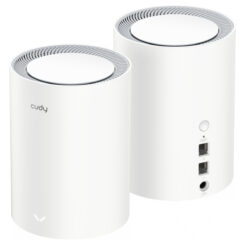 Cudy M3000(2-PACK) V2.0 mesh-wifi-systeem Dual-band (2.4 GHz / 5 GHz) Wi-Fi 6 (802.11ax) Wit Intern - Afbeelding 3