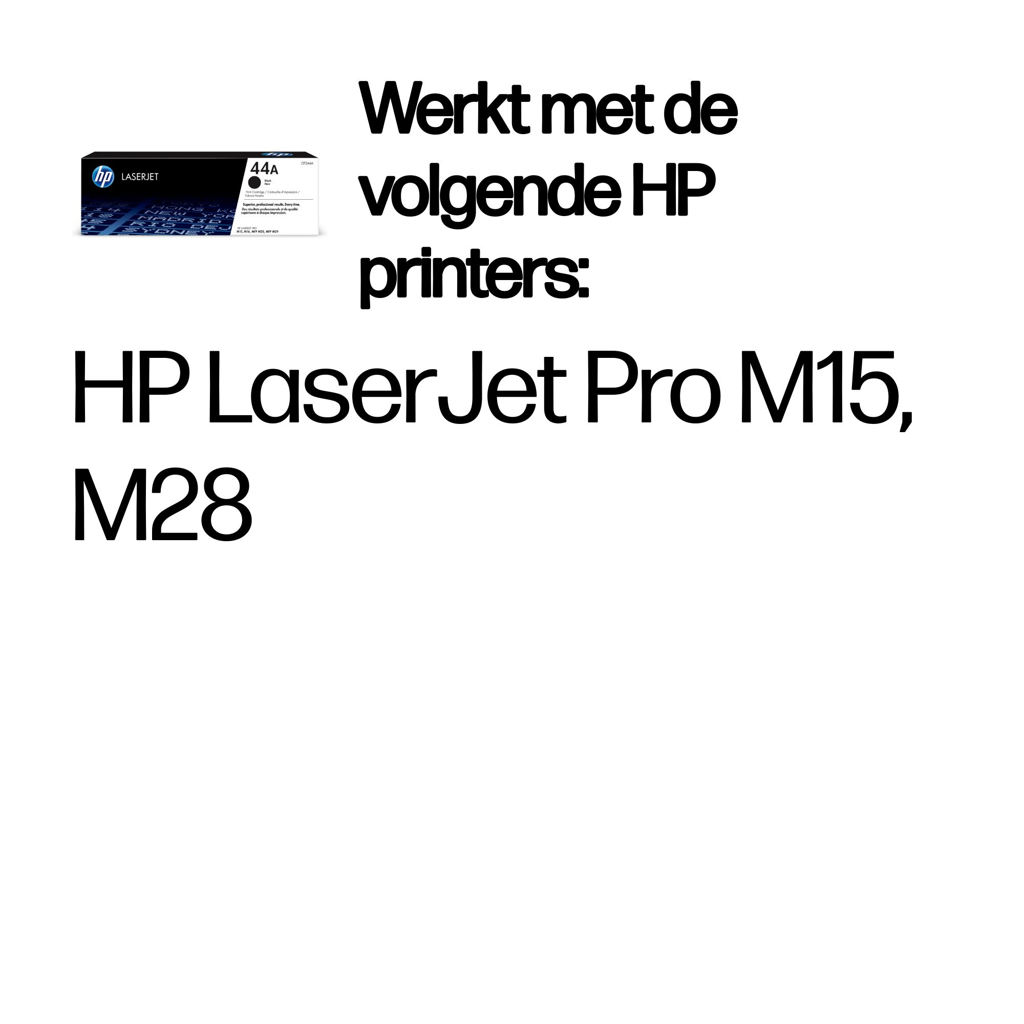 HP Originele 44A zwarte LaserJet tonercartridge - Afbeelding 3