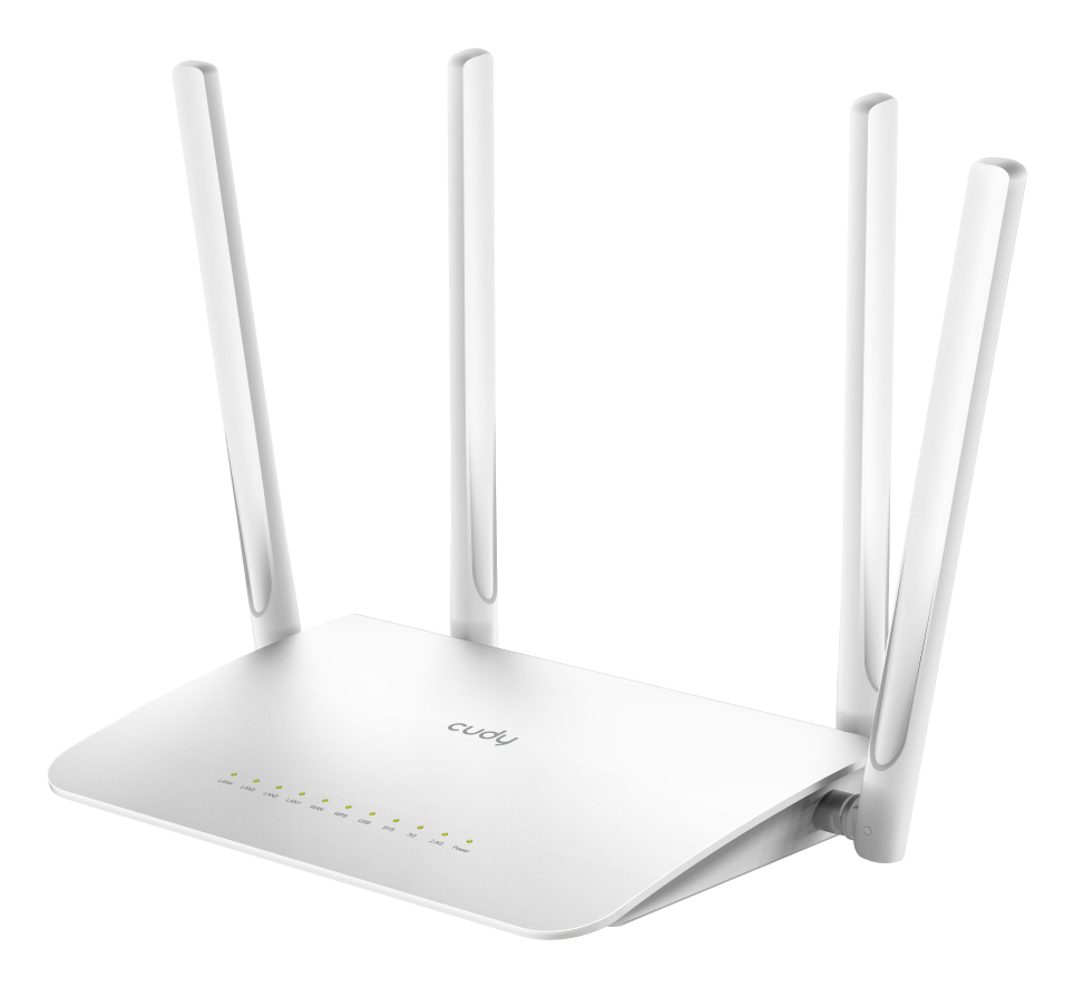 Cudy WR1300 draadloze router Gigabit Ethernet Dual-band (2.4 GHz / 5 GHz) Wit - Afbeelding 3