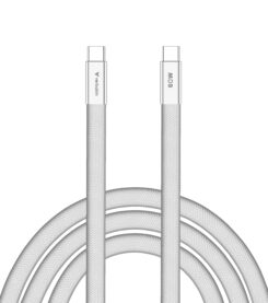 Verbatim Sync & Charge USB-C to USB-C 60W 120cm white - Afbeelding 3