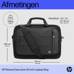 HP Renew Executive 16 inch laptoptas - Afbeelding 3