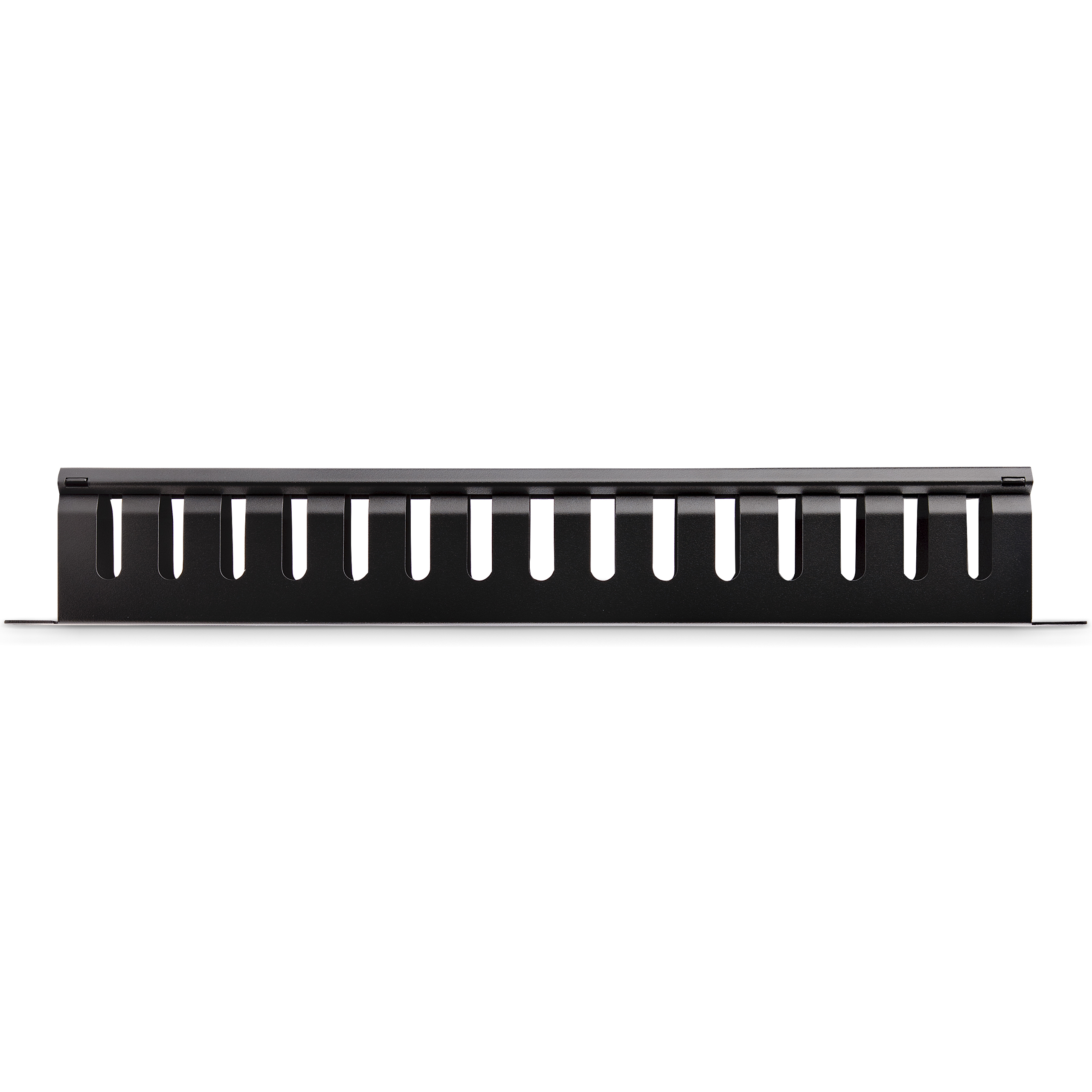StarTech.com 1U Horizontale Kabelgoot met Deksel voor 19" Server Rack - Vingergoot Kabelmanagement Paneel met Open Sleuven - Raceway Panel - Afbeelding 4