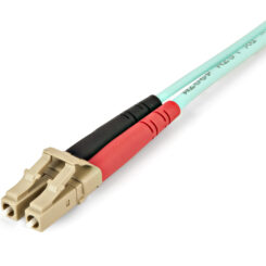 StarTech.com 2m LC/UPC naar LC/UPC OM4 Multimode Glasvezel Netwerkkabel, 50/125µm LOMMF/VCSEL Zipcord Fiber, 100G Netwerken, Low Insertion Loss, LSZH Fiber Patch Kabel - Afbeelding 4