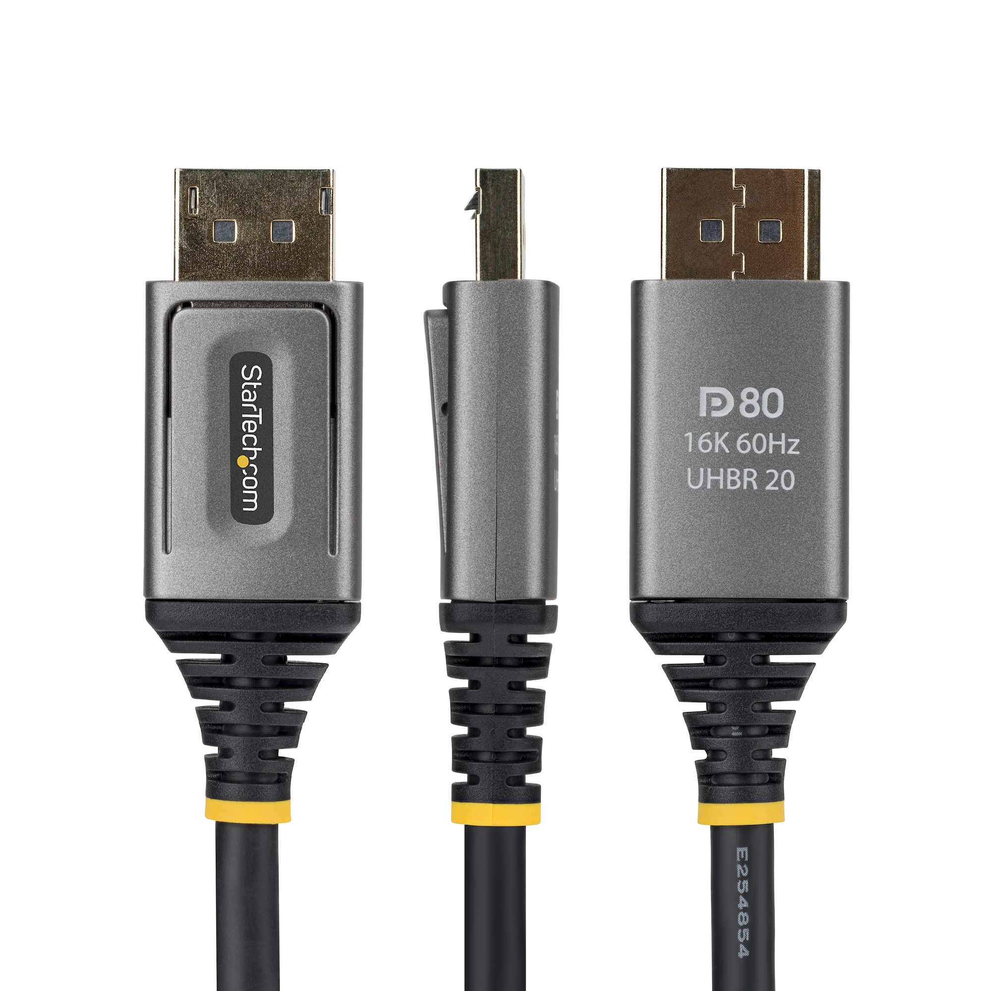 StarTech.com 1,5m DisplayPort 2.1 Kabel, VESA Gecertificeerde DP80 DisplayPort Kabel, Ongecomprimeerde 10K/8K 60Hz, 16K 60Hz/8K 240Hz met DSC 1.2a, DP 2.1 Kabel - Afbeelding 4