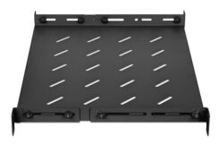 Intellinet 19" vaste plank (verstelbaar), 1U, plankdiepte 350 mm, verstelbare raildiepte 350–550 mm, max. 20 kg, zwart, levenslange garantie - Afbeelding 5