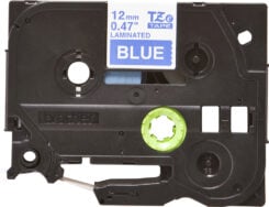 Brother TZE-535 labelprinter-tape Wit op blauw - Afbeelding 3